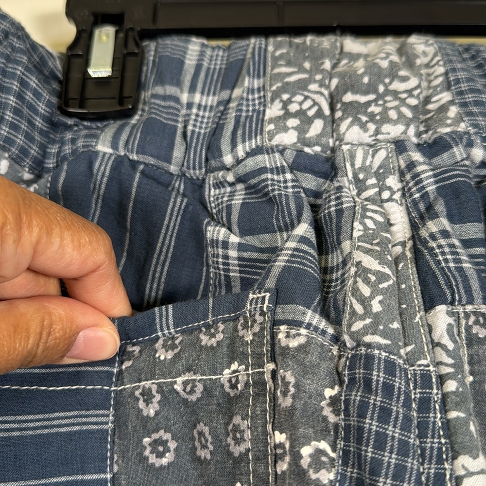 Btfl Studio Jogger Pants Patchwork Front Back Poc… - image 7